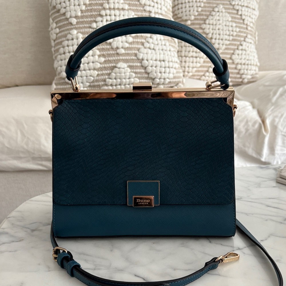 Dune London Dark crossbody/satchel